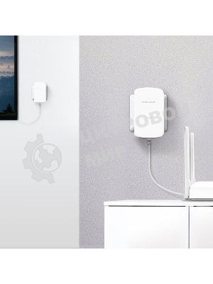 Комплект гигабитных адаптеров Mercusys AV1000 Gigabit Powerline Kit, HomePlug AV2 standard, 1 Gigabit port, 300m over electrical circuits, plug and play.