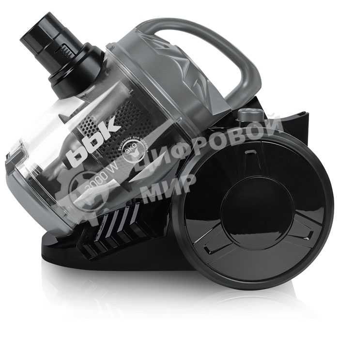 Пылесос BBK BV1503 черный/темно-серый, 320/2000 Вт, уборка сухая, пылесборник контейнер 2.5 л
