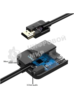 Мультимедиа конвертер Vention HDMI > VGA + аудио