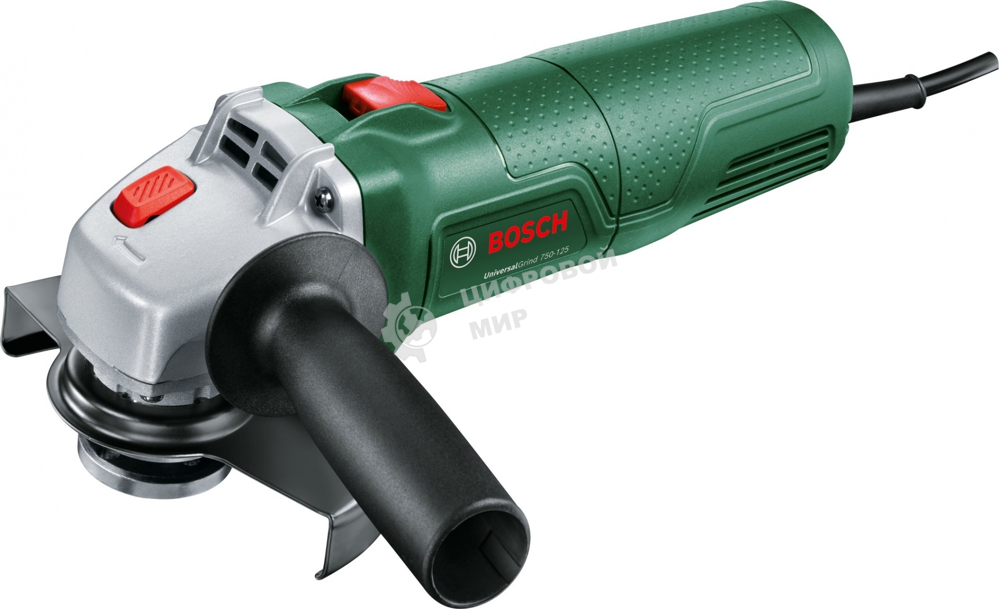 Угловая шлифовальная машина Bosch UniversalGrind 750-125 750Вт 12000об/мин рез.шпин.:M14 d=125мм