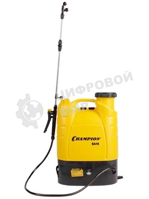 Опрыскиватель аккумуляторный CHAMPION SA16 0,5-2,5м бак 16л 12В 8Аh 3,6 л/мин 5,3кг
