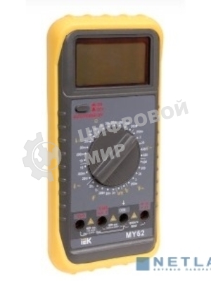 Мультиметр цифровой Professional MY62I ИЭК TMD-5S-062