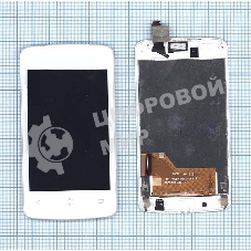 Дисплей для Acer Liquid Z3 Z130 белый