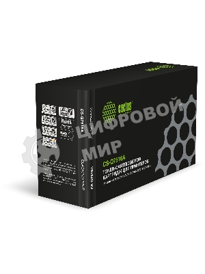 Картридж лазерный Cactus CS-Q7516A для принтеров HP LaserJet 5200/5200N; Canon LBP 3500 черный 12000 стр.