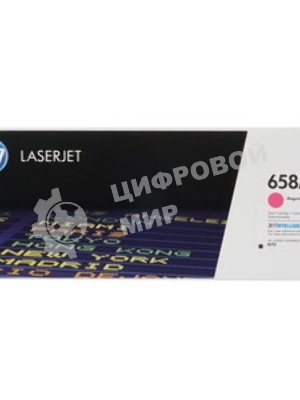 Картридж лазерный HP 658A W2003A пурпурный для HP CLJ Enterprise M751 (6000 стр.)