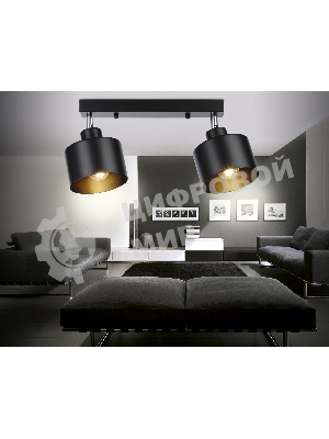 Светильник Ambrella light TR8142/2 BK черный E27*2 max 40W 340*120*180