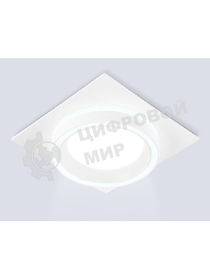 Светильник встраиваемый TU5220 WH белый IP20 GX70 D150*150*52