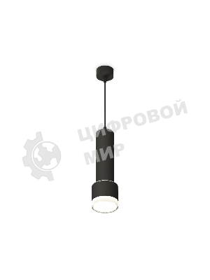 Светильник Ambrella Light XP8111009 SBK/FR/CL черный песок/белый матовый/прозрачный GX53 (A2302, C6356, A2101, C8111, N8399)