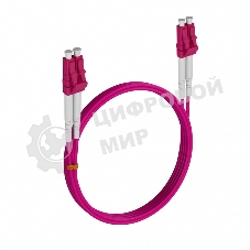 Кабельная сборка REXANT 50-2611-3 Патч-корд оптический многомодовый (MM) 50/125 OM4 разъемы zip-cord LC/UPC-LC/UPC, 3мм, Duplex, LSZH, 3м, REXANT PRO