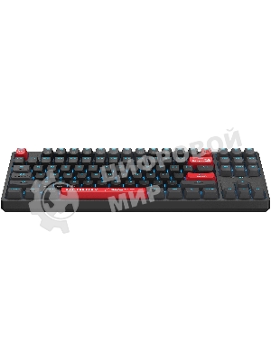 Клавиатура A4Tech Bloody AT87 проводная USB черный/красный
