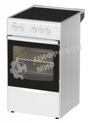 Плита электрическая Darina 1B EC 331 606 W белый/черный, конфорок 3 шт, духовка 50 л, 50 см x 85 см x 56 см