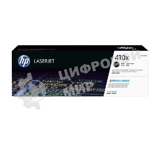 Картридж лазерный Hewlett-Packard HP 410X (CF410X) черный для LJ Pro M452/M477 6500 стр.