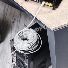 Пaтч-корд U/UTP Rexant, cat.5e, RJ45-RJ45, неэкранированный, PVC серый, 25м