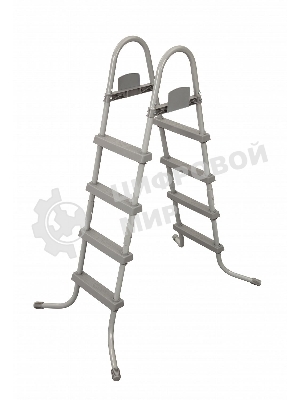 Лестница для бассейнов до 122см BestWay, 4 ступеньки, без площадки