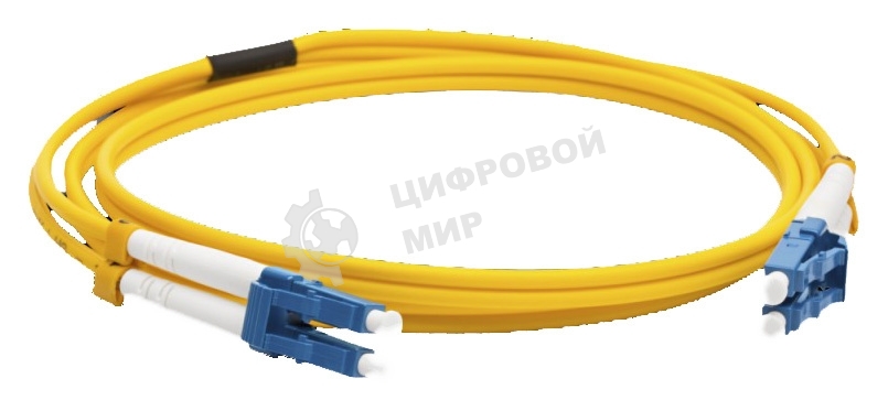 Патч-корд LANMASTER LAN-2LC-2LC/SU-2.0 2x9/125 OS1/OS2 LC дуплекс-LC дуплекс 2м