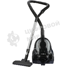 Пылесос Hyundai HYV-C5455 черный, 380/2200 Вт, уборка сухая, пылесборник контейнер 2.5 л