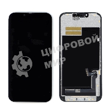 Дисплей для Apple iPhone 13 в сборе с тачскрином (OLED) черный