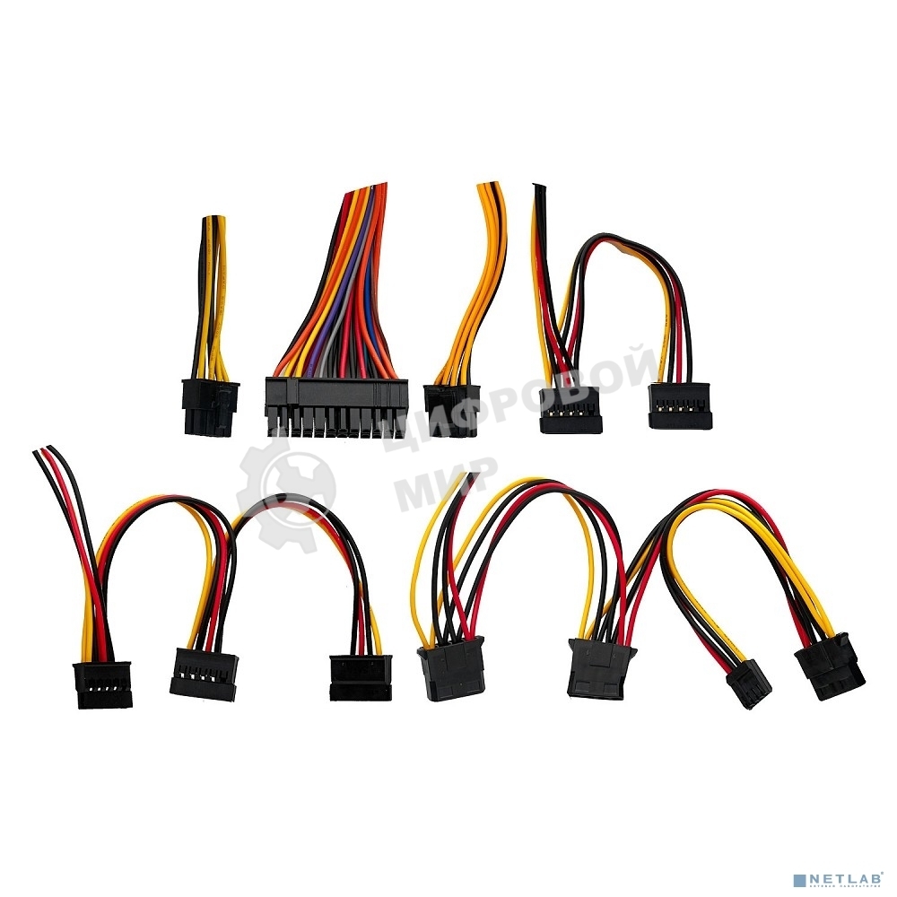 Блок питания серверный 500W ExeGate (ServerPRO-2U-500ADS) APFC, унив. для 2U, 24pin, 2*8pin, 3xSATA, 5xIDE