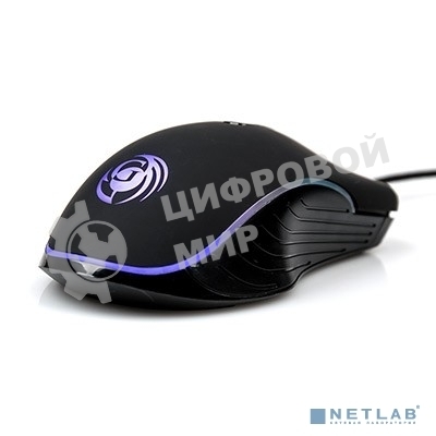 Мышь проводная Dialog Gan-Kata MGK-34U черный, 3200 dpi, USB, кнопки - 7