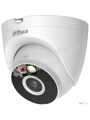 Камера видеонаблюдения IP Dahua DH-IPC-T5AP-PV-0280B Wi-Fi 2.8-2.8мм цв.