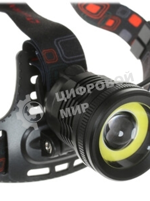 Фонарь ULTRAFLASH LED5353налобн металлик 19led 4 реж 3xr03 пласт коробка
