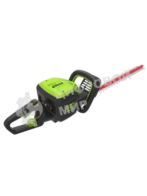 Кусторез аккумуляторный GreenWorks GD60HT66, 60V, 66 см, бесщеточный, без АКБ и ЗУ (2206507)