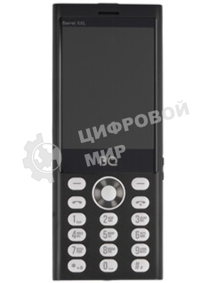 Мобильный телефон BQ 3598 Barrel XXL черный/серебристый