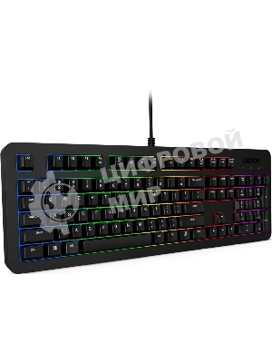Клавиатура Lenovo Legion K310 проводная, USB Type-A, чёрный
