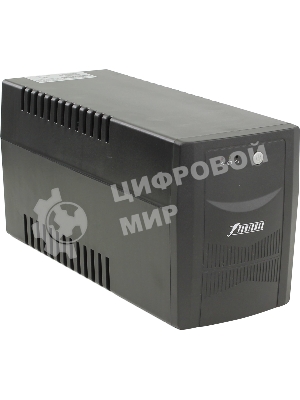 Источник бесперебойного питания PowerMan Back Pro 2000VA PLUS черный (interface+soft)