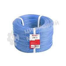 Провод ПГВА Rexant 1х0.50 мм², Cu, синий, бухта 500 м