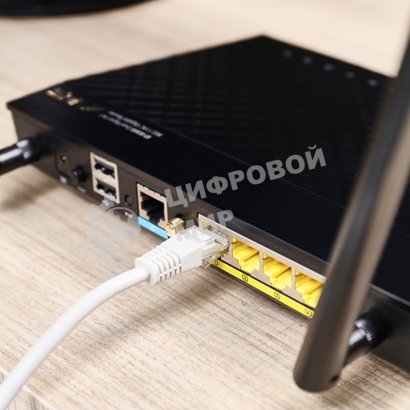 Пaтч-корд U/UTP Rexant, cat.5e, RJ45-RJ45, неэкранированный, PVC серый, 25м