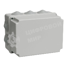 Коробка распаячная ОП 190х140х120 IP44 КМ41245 (10 каб.ввод.) IEK UKO10-190-140-120-K41-44