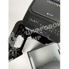 Шредер Heleos АП55-4 черный с автоподачей (секр.P-4) фрагменты 400лист. 55лтр. скрепки скобы пл.карты