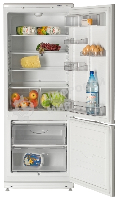 Холодильник Atlant XM-4009-022 белый двухкамерный 201/63л морозилка снизу