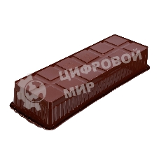 Поддон для рассады Palisad 470х166х82 мм, пластиковый, 3 шт, под 12 горшочков 250 мл.