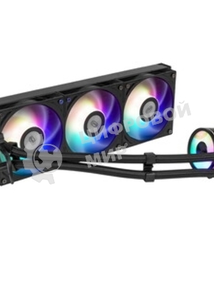 Система охлаждения PCCooler DA240 ARGb черный 120мм алюминий+медь 1800rpm 33.8db 3-pin 300W