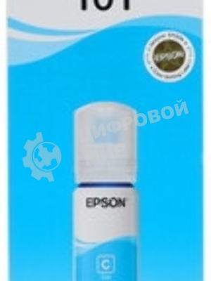 Картридж струйный Epson L101 C13T03V24A синий (70мл) для Epson L4150/L4160/L6160/L6170/L6190