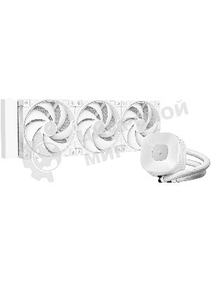 Система водяного охлаждения Deepcool LE360 V2 Pure Soc-AM5/AM4/1200/1700/1851 белый 4-pin 19-31.6dB Al 250W 1554gr Ret (R-LE360PURE-WHLNMD-G-1)