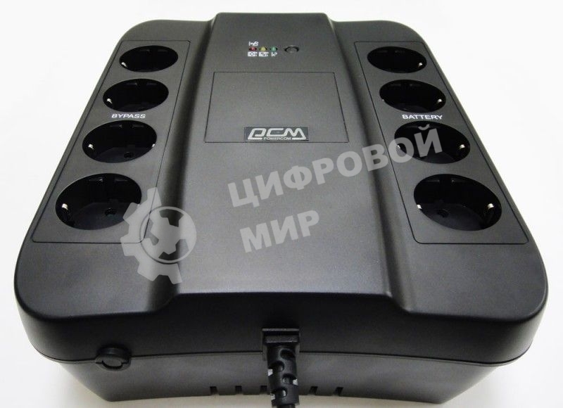 Источник бесперебойного питания Powercom SPD-1000U 550Вт 1000ВА черный