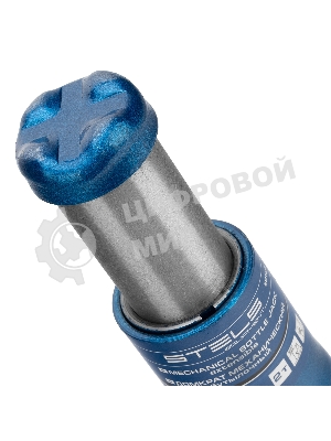 Домкрат механический бутылочный Stels 2 т, h подъема 270–485 мм, 2 части (домкрат, ручка)