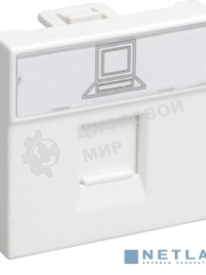 Розетка информационная РКИ-20-00-П RJ-45 UTP кат.5e (на 2 модуля) ПРАЙМЕР белая IEK