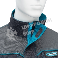 Куртка профессиональная рабочая, 97% хлопок 3% спандекс, XXXL Gross