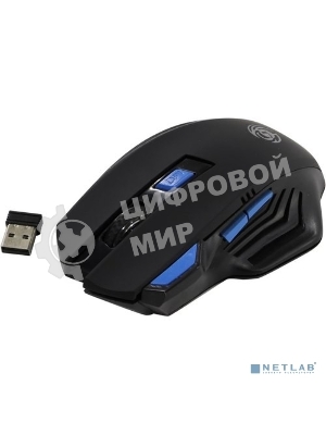 Мышь беспроводная Dialog Gan-Kata MRGK-14U черный, 1600 dpi, радиоканал, USB, кнопки - 6