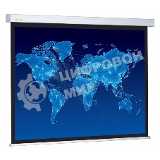 Экран Cactus 150x150см Wallscreen CS-PSW-150x150 1:1 настенно-потолочный рулонный белый