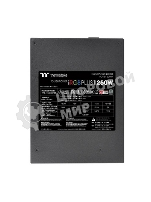 Блок питания Toughpower i Digital 1250 PS-TPI-1250DPCTEU-T /1250W/ATX 2.3 & EPS 2.92/A-PFC/14cm Riing Plus RGB fan/EU/80Plus Titanium