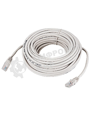 Пaтч-корд Rexant U/UTP, cat.5e, RJ45-RJ45, неэкранированный, PVC серый, 20м