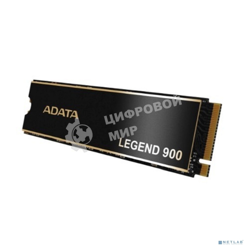 Накопитель SSD ADATA LEGEND 900, 2000Gb, PCIe 4.0 x4, 2280, NVMe, R/W 7000/5400, с радиатором