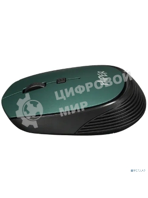 Мышь беспроводная HIPER HOMW-084 зеленый, 1600 dpi, радиоканал, USB, кнопки - 4