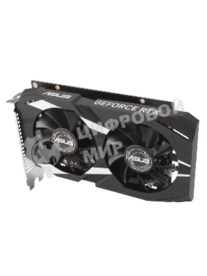 Видеокарта Asus DUAL-RTX 3050-O6G NVIDIA GeForce RTX 3050 6Gb 96bit GDDR6 PCI-E 4.0 1507/14000 DVIx1 HDMIx1 DPx1 HDCP Ret