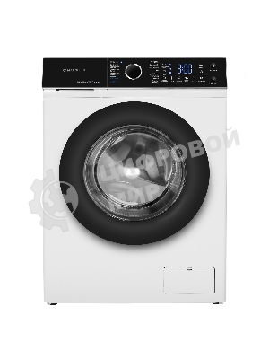 Стиральная машина c инвертором и паром Maunfeld MFWM148IWHT белый, загрузка фронтальная 8 кг, 1400 об/мин, класс: A+++